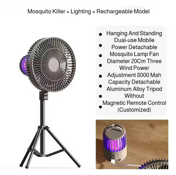 Rechargeable Mosquito Killer Fan