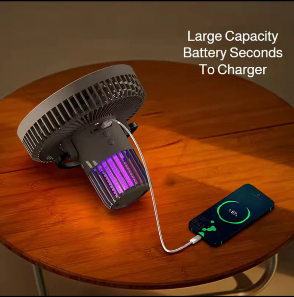 Rechargeable Mosquito Killer Fan